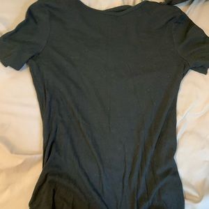 black stretchy shirt, Size small